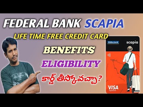 Federal Bank Scapia Credit Card full details|How to apply for Scapia card| #federalbank#scapiacard