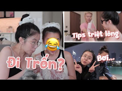 Xách Vali Qua Nhà Ai Đây... /Share Tips Triệt Lông 👯‍♂️ |Quỳnh Thi|