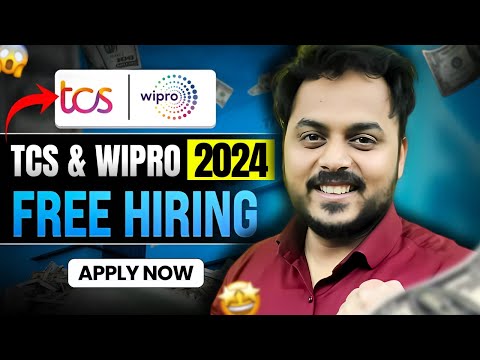 Finally TCS, Wipro Mass Hiring Announced | OFF Campus Drive For 2024 Batch | Fresher Jobs