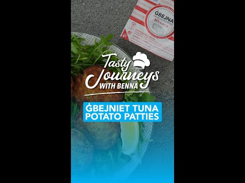 𝐓𝐚𝐬𝐭𝐲 𝐉𝐨𝐮𝐫𝐧𝐞𝐲𝐬 𝐰𝐢𝐭𝐡 𝐁𝐞𝐧𝐧𝐚 👨‍🍳 Episode 6: Ġbejniet Tuna Potato Patties