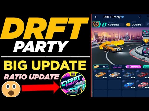 DRFT Mining Bot Back Binance/Bitget Airdrop Worth $1000 | Drift Party New Update