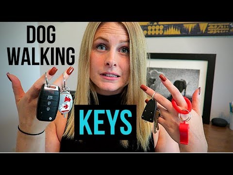 How to ORGANIZE your DOG WALKING KEYS