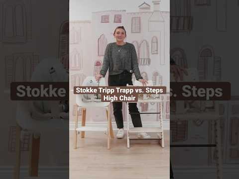 Stokke Tripp Trapp vs. Steps High Chairs #review #comparison #highchair #babygear