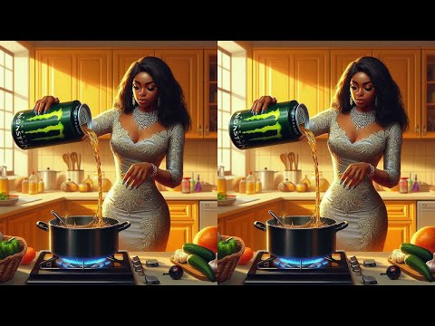 Lazy Spoilt Wife Uses Monster Energy Drink To Cook Egusi Soup For Her Husband #africantales