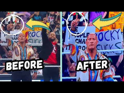 The Rock Changed His Signal at Roman Reigns on WWE SMACKDOWN? Thoughts? 💭☝️