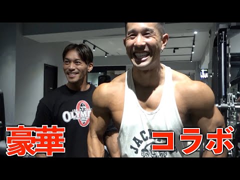 【伊吹主税】JBBF豪華コラボガチ肩トレ【嶋田慶太】