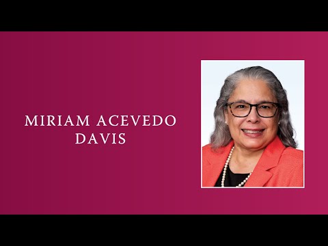 Miriam Acevedo Davis – 2024 Indiana Living Legend