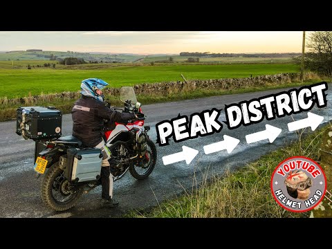 Motorcycle Adventure In The Peak District With Helmet Head | Part 1