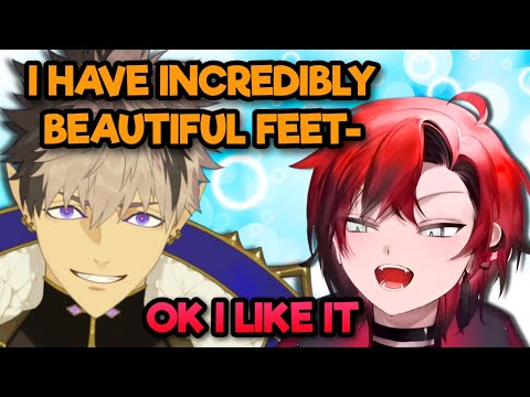 Ruze publicly shared about how INCREDIBLY BEAUTIFUL his feet are