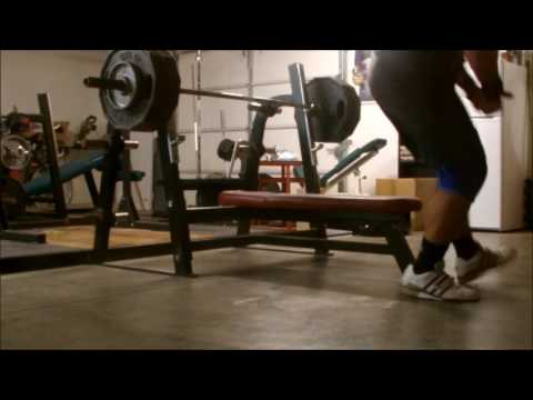 Lexington Plummer: 425 lb Raw Bench Single w/ screams!