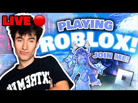 LIVE! PLAYING ROBLOX! JOIN ME!