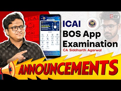 ICAI Examination Announcements | Siddharth Agarwal