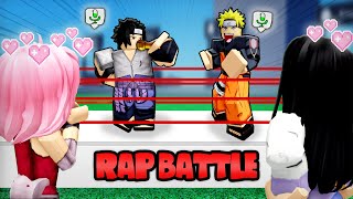 TROLLING ROBLOX VOICE CHAT as NARUTO #3 (RAP BATTLED SASUKE)