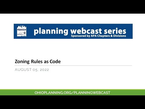 Zoning Rules as Code