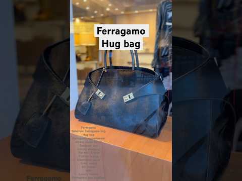 the Ultimate Arm Candy: Ferragamo's Hug Bag #ferragamo #hugbag #italianstyle