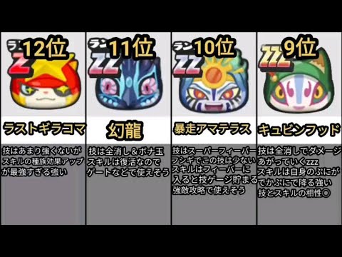 【ぷにぷに】フシギ族最強ランキング