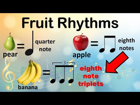 Fruit Rhythms | Music Rhythms #3