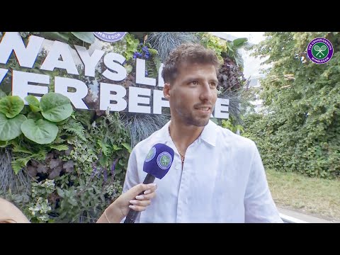 Footballer Ruben Dias | Purple Carpet | Wimbledon 2024