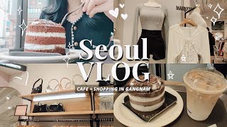 ꒰ SEOUL SHOPPING VLOG ꒱ 🇰🇷 cute Korean fashion, GOTO Mall & café in Korea | aesthetic & chill vlog