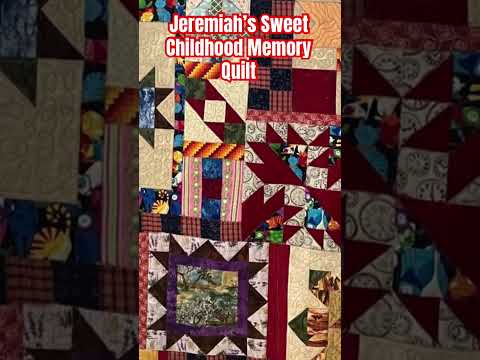 Jeremiah’s Christmas quilt #christmas #handmade