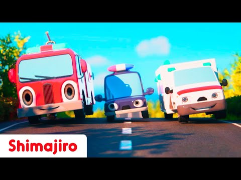 🚗🎶 Vroom Vroom & Safe Travels! | 🚦 Learn About Vehicles with Shimajiro 🐯 | Songs for Toddlers 🎵