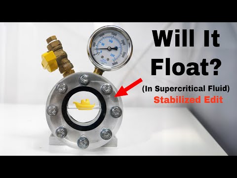 Can a Boat Float In Supercritical Fluid? (Stabilized Version)