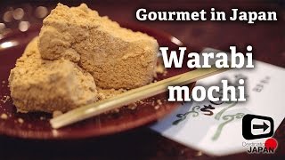 Warabi mochi | Traditional Japanese sweets | Gourmet Japan | わらびもち 4K