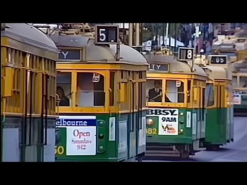 Speeding through Melbourne 30 years ago.