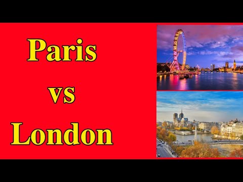 London vs Paris #youtubeshortsvideo