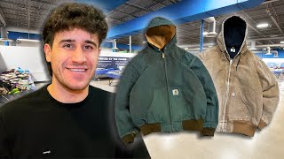 I FOUND MY FIRST CARHARTT JACKET AT THE THRIFT!!