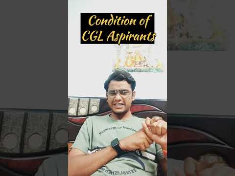 SSC CGL 2024!! CGL Aspirants ki हालत कुछ ऐसी है!! #ssc #cgl #cgl2024