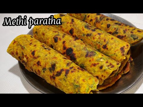 Methi Paratha Recipe | methi ke parathe | how to make methi paratha recipe |#shorts