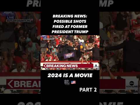 BREAKING NEWS: SHOTS FIRED AT FORMER PRESIDENT TRUMP (part 2)