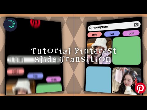 [alight motion] Tutorial Pinterest Slide Transition