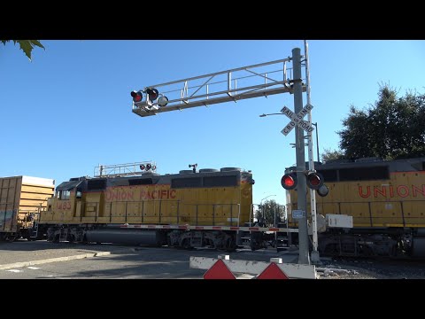 UP 1522 LRS51, Aviation Dr. Railroad Crossing Gate Slam Ground | Switching Cal Sheets, Stockton CA