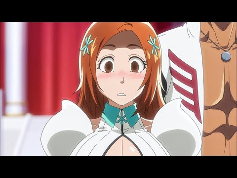 Nel Hugs Ichigo & Orihime Jealous 4K English Sub   BLEACH Thousand Year Blood War Part 3