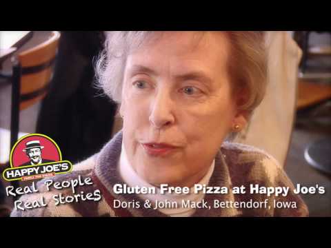 Pizza for Gluten-Free Diets at Happy Joe's