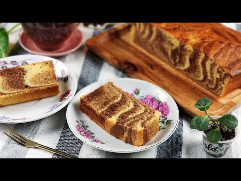 Zebra Butter Cake 💛 斑馬牛油蛋糕 [My Lovely Recipes]