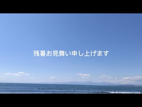 残暑お見舞いー近況報告ー