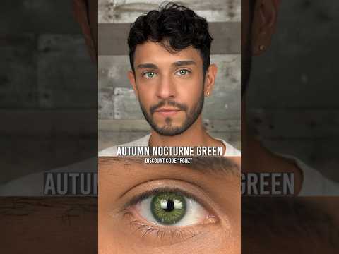 Natural Looking Green Contact Lenses #contactlenses #icoice #beautytips