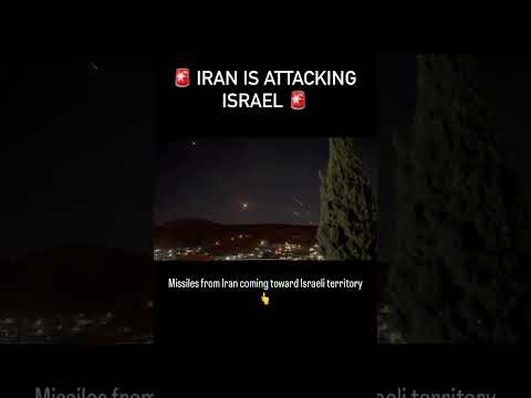 IRAN ATTACKED ISRAEL WITH NEARLY 200 MISSILES