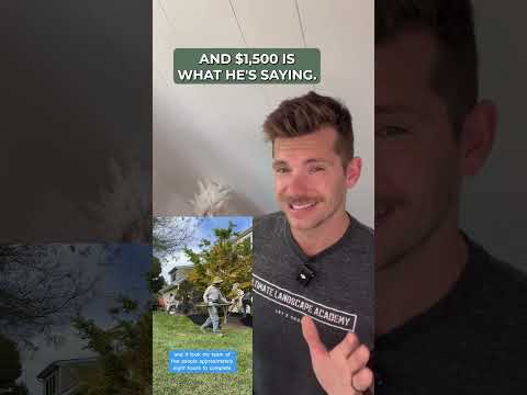 $1,500 Profit in One Day as a Landscaper?!