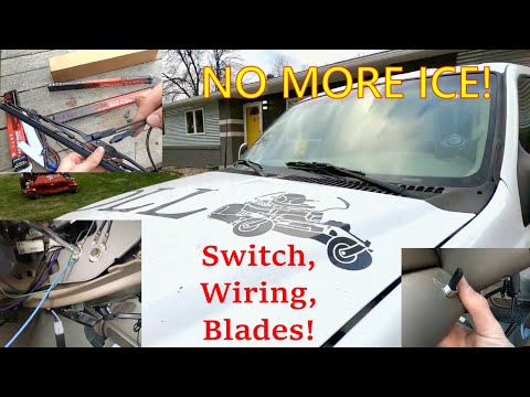 How To: Install HEATED Windshield WIPERS On YOUR Car | EVERBLADES INSTALL  |