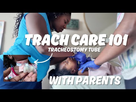 HOW TO DO TRACH CARE| TRACHEOSTOMY TUBE| MEDICAL NEEDS| PFEIFFER SYNDROME