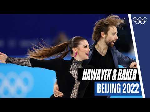 🇺🇸 Kaitlin Hawayek & Jean-Luc Baker's powerful skate to 'Bad Girls' ⛸️😈 at Beijing2022