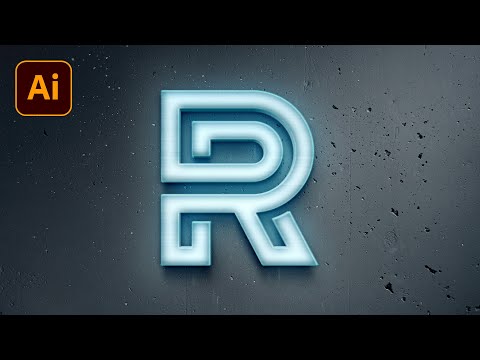 Logo Design : Professional R Letter Logo Design Illustrator | Illustrator logo Design Tutorial