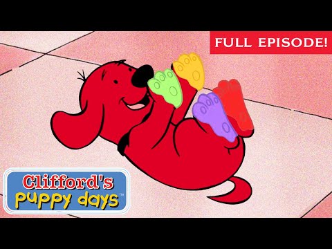 Paw Print Picasso | Hup Hup | Full Episode | Clifford's Puppy Days | Scholastic Classic