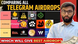 Comparing All Active Telegram Airdrops | Best Telegram Airdrop