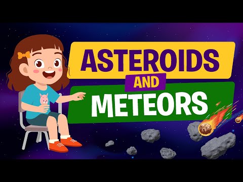 Asteroids  and Meteors | Educational Video | Crash Course | Earth  Science | Learning Video