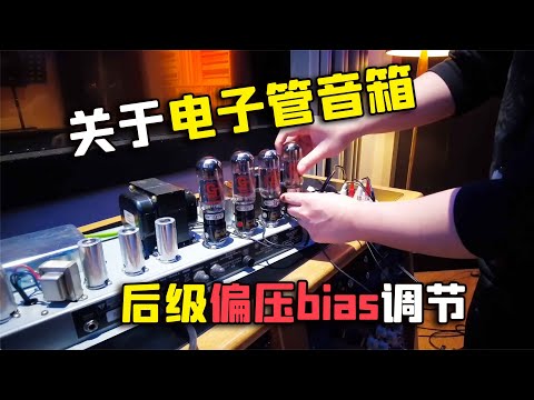 为瓦肆VAS调音箱，分享电子管吉他音箱后级偏压bias计算方式，调节操作步骤与注意事项【天线日常vlog#22】